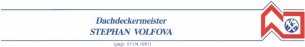 Dachdecker Brandenburg: Dachdeckermeister Stephan Volfova