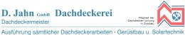 Dachdecker Sachsen: Dachdeckerei D. Jahn GmbH  